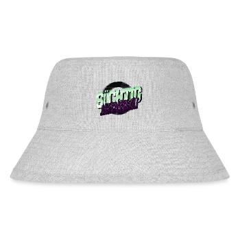 geschenk hund hundeliebhaber witzig lieblingshund - Stanley/Stella recycelter Bucket Hat - Grau meliert - Vorne