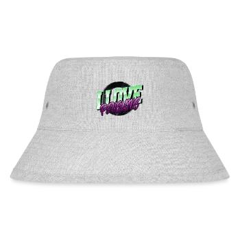 Gift Penguins Dance Cool Bday Funny Christmas Gift - Stanley/Stella Recycled Bucket Hat - heather grey - Front