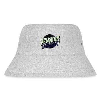 happy funny bday fiction writing creative writing - Stanley/Stella Recycled Bucket Hat - heather grey - Front