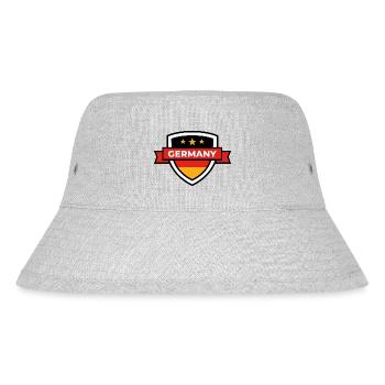 German Sports Teams - Germany - Stanley/Stella Recycled Bucket Hat - heather grey - Front