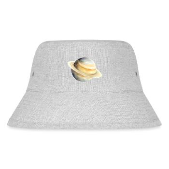 Saturn - Stanley/Stella Recycled Bucket Hat - heather grey - Front