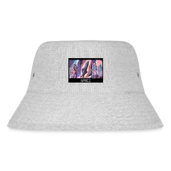 RAUM - Stanley/Stella recycelter Bucket Hat - Grau meliert - Vorne