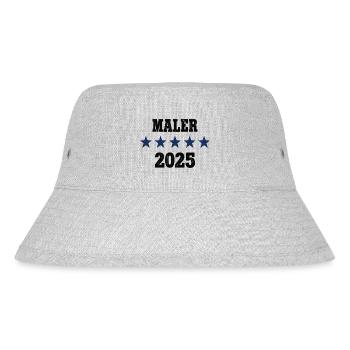 2025 Maler Beruf Malerei Job Arbeit Lehre - Stanley/Stella recycelter Bucket Hat - Grau meliert - Vorne