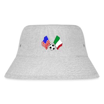 Football Italie vs États-Unis - Bob recyclé Stanley/Stella - gris chiné - Devant