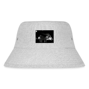 F**k - Stanley/Stella recycelter Bucket Hat - Grau meliert - Vorne
