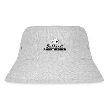 Baccarat Fear Opponent - Stanley/Stella Recycled Bucket Hat - heather grey - Front