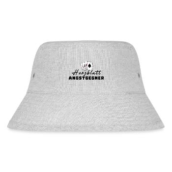 Sweetheart Fear Opponent - Stanley/Stella Recycled Bucket Hat - heather grey - Front