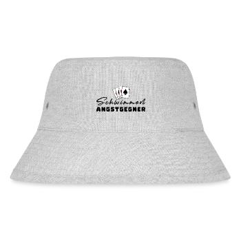 Swimming Fear Opponents - Stanley/Stella Recycled Bucket Hat - heather grey - Front