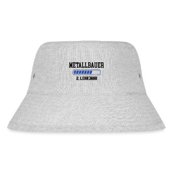 Ausbildung Metallbauer 2. Lehrjahr Metallbau Lehre - Stanley/Stella recycelter Bucket Hat - Grau meliert - Vorne