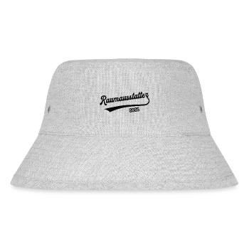 Raumausstatter 2025 Beruf Raumausstattung - Stanley/Stella recycelter Bucket Hat - Grau meliert - Vorne
