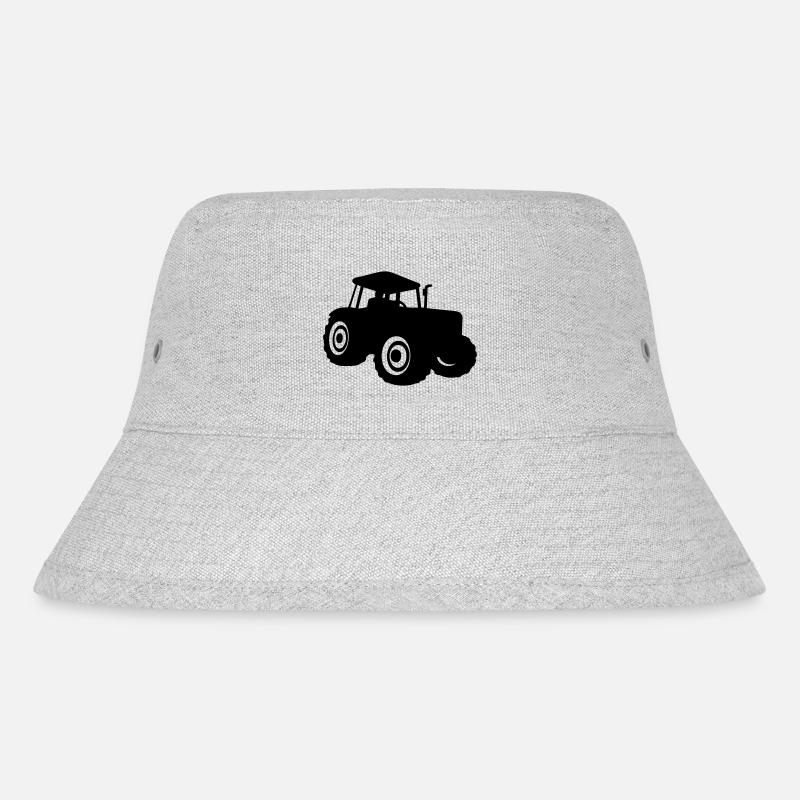tracteur agricole pour ferme fermier - Bob recyclé Stanley/Stella - gris chiné