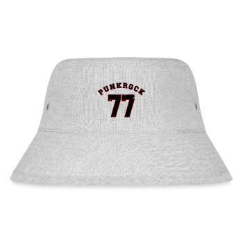 Punkrock 77 Punk Rock Music - Stanley/Stella recycelter Bucket Hat - Grau meliert - Vorne