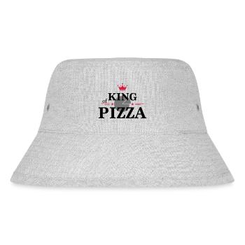 Roi de la pizza - Bob recyclé Stanley/Stella - gris chiné - Devant
