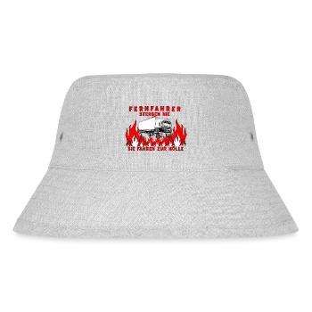 Long-distance drivers - Stanley/Stella Recycled Bucket Hat - heather grey - Front