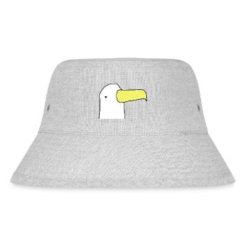 Eagle - Stanley/Stella Recycled Bucket Hat - heather grey - Front