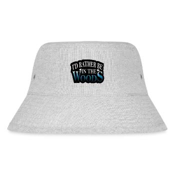 Adventure Travel Hiking Mountain - Stanley/Stella recycelter Bucket Hat - Grau meliert - Vorne
