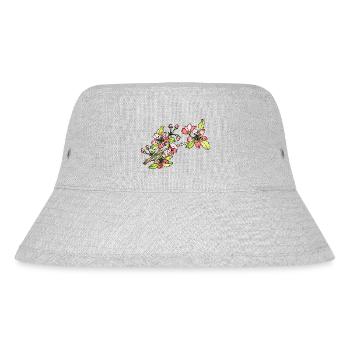 Fleur - Bob recyclé Stanley/Stella - gris chiné - Devant