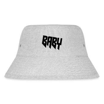 BABY - Stanley/Stella recycelter Bucket Hat - Grau meliert - Vorne
