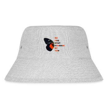 Butterfly Animal Butterfly Insect - Stanley/Stella Recycled Bucket Hat - heather grey - Front