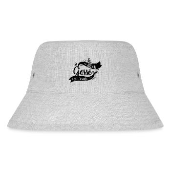 Der gutaussehende Mann des Jahres - Stanley/Stella recycelter Bucket Hat - Grau meliert - Vorne