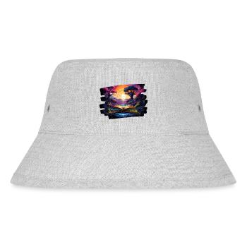 Light of Imagination - Stanley/Stella Recycled Bucket Hat - heather grey - Front