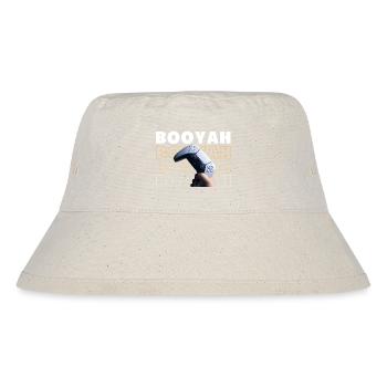 Design von Gaming-Inhalten mit VR-Controller - Stanley/Stella recycelter Bucket Hat - Naturweiß - Vorne