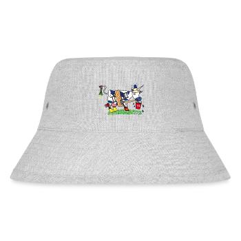 BAVARIAN UNICORN Feuerwehr - Stanley/Stella recycelter Bucket Hat - Grau meliert - Vorne