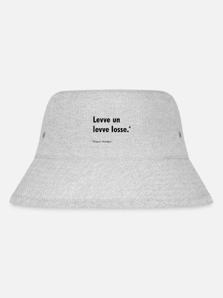 Levve un levve losse - Bob recyclé Stanley/Stella - gris chiné