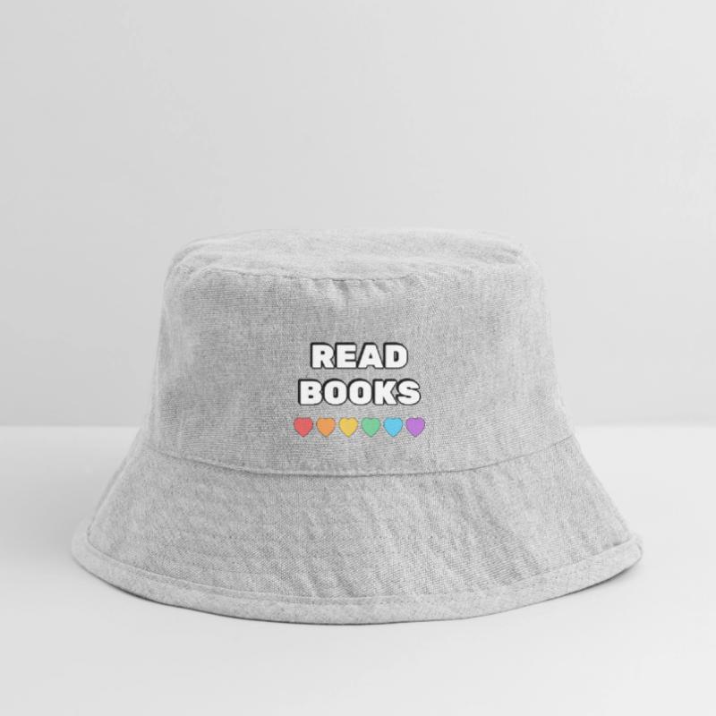 Read Books Rainbow Hearts Stanley/Stella Recycled Bucket Hat