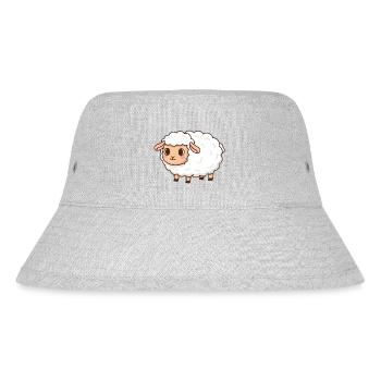 Sheep - Stanley/Stella Recycled Bucket Hat - heather grey - Front