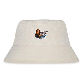 Delmenhorst ist schöner ohne Hass und Hetze - Stanley/Stella recycelter Bucket Hat - Naturweiß - Vorne