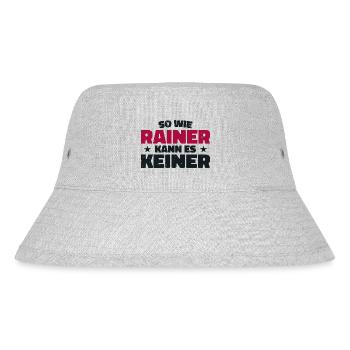 Personne ne peut le faire comme Rainer - Bob recyclé Stanley/Stella - gris chiné - Devant