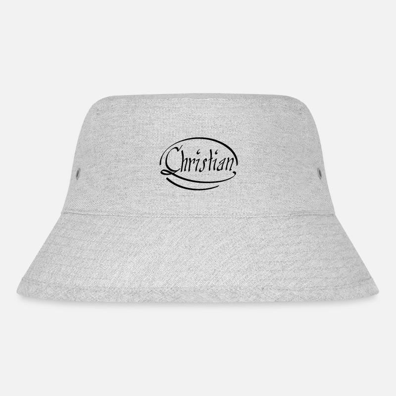 Christian - Stanley/Stella Recycled Bucket Hat - heather grey
