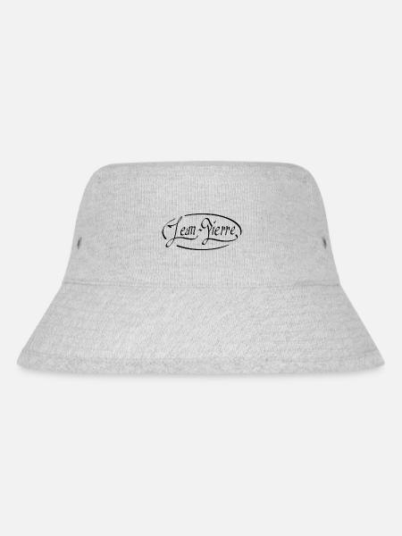 Jean Pierre - Stanley/Stella recycelter Bucket Hat - Grau meliert