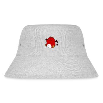Monster - Stanley/Stella Recycled Bucket Hat - heather grey - Front