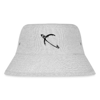 Saturn and its rings - Stanley/Stella Recycled Bucket Hat - heather grey - Front