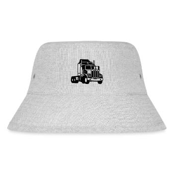 lkw - Stanley/Stella recycelter Bucket Hat - Grau meliert - Vorne