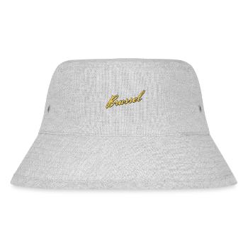 Brussel - Stanley/Stella recycelter Bucket Hat - Grau meliert - Vorne