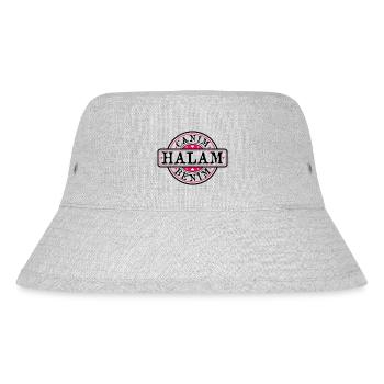 Canim Halam Benim - Stanley/Stella recycelter Bucket Hat - Grau meliert - Vorne