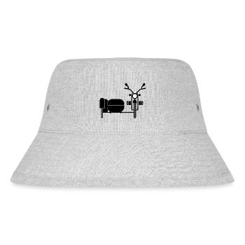 Biking Running Marathon Triathlon Bike - Stanley/Stella Recycled Bucket Hat - heather grey - Front