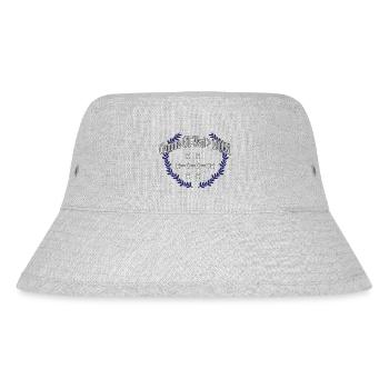 Alkohol Shirt zum Mitdenken - Stanley/Stella recycelter Bucket Hat - Grau meliert - Vorne