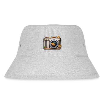 Camera - Stanley/Stella Recycled Bucket Hat - heather grey - Front