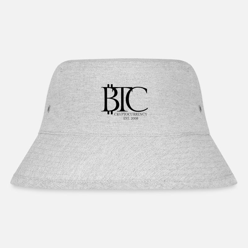 BTC (Begriffsklärung - Stanley/Stella recycelter Bucket Hat - Grau meliert