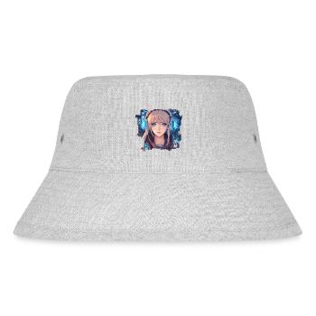 Aria Vox - Stanley/Stella recycelter Bucket Hat - Grau meliert - Vorne