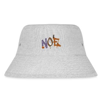 Noé prénom Cadeau personnalisé prénom noe - Bob recyclé Stanley/Stella - gris chiné - Devant