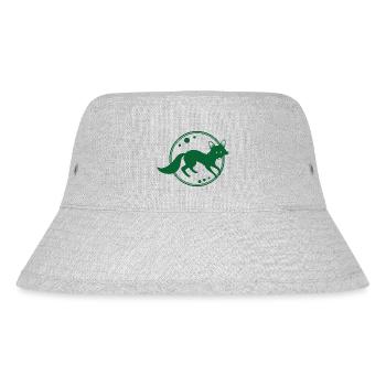 Fox - Animal, Zoo, Animal Lover, Nature Conservation - Stanley/Stella Recycled Bucket Hat - heather grey - Front