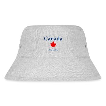 Thunder Bay - Ontario - Canada - Kanada - Stanley/Stella recycelter Bucket Hat - Grau meliert - Vorne