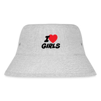J’aime les filles - Bob recyclé Stanley/Stella - gris chiné - Devant