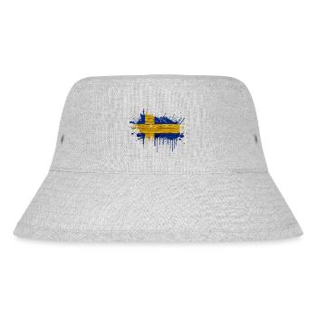 Sweden Sweden Scandinavia Nordic countries Viking Europe - Stanley/Stella Recycled Bucket Hat - heather grey - Front