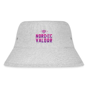 NordicValor - Stanley/Stella recycelter Bucket Hat - Grau meliert - Vorne
